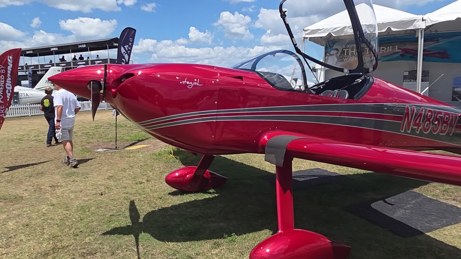N485BV - Aero advanced GA aerobatic single-engine propeller aircraft, likely Integral R