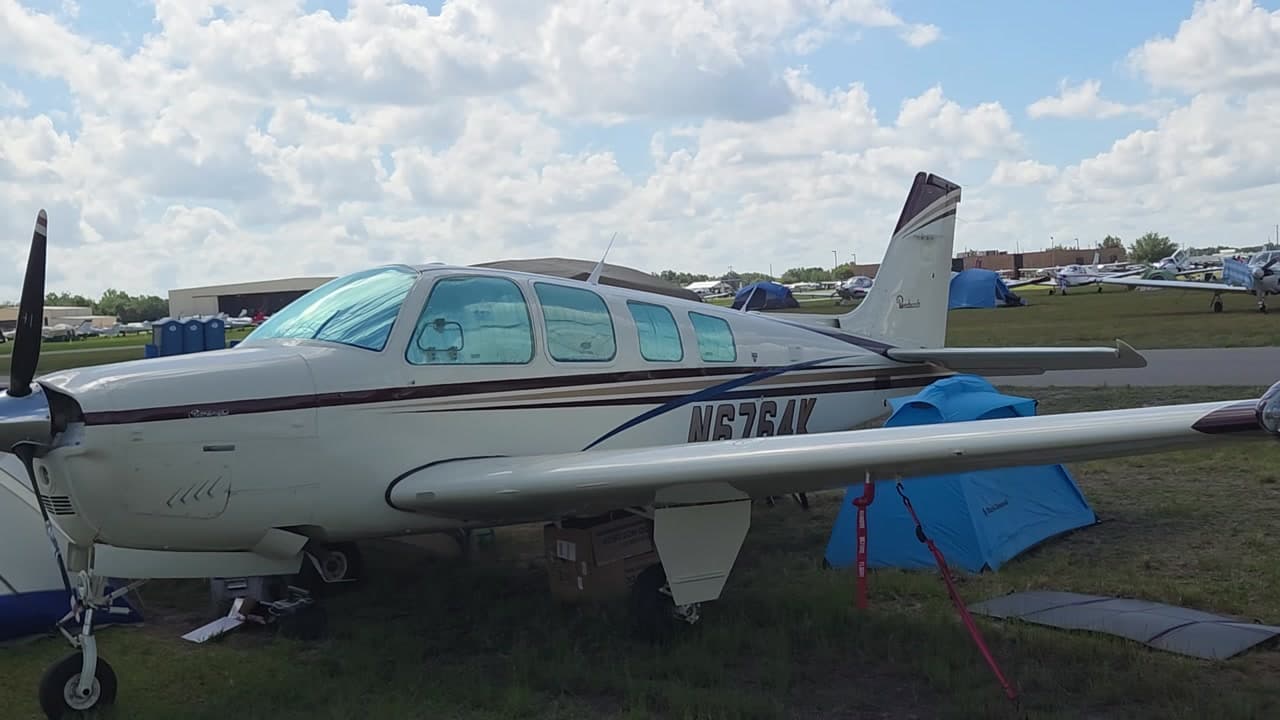 N6764K at KLAL