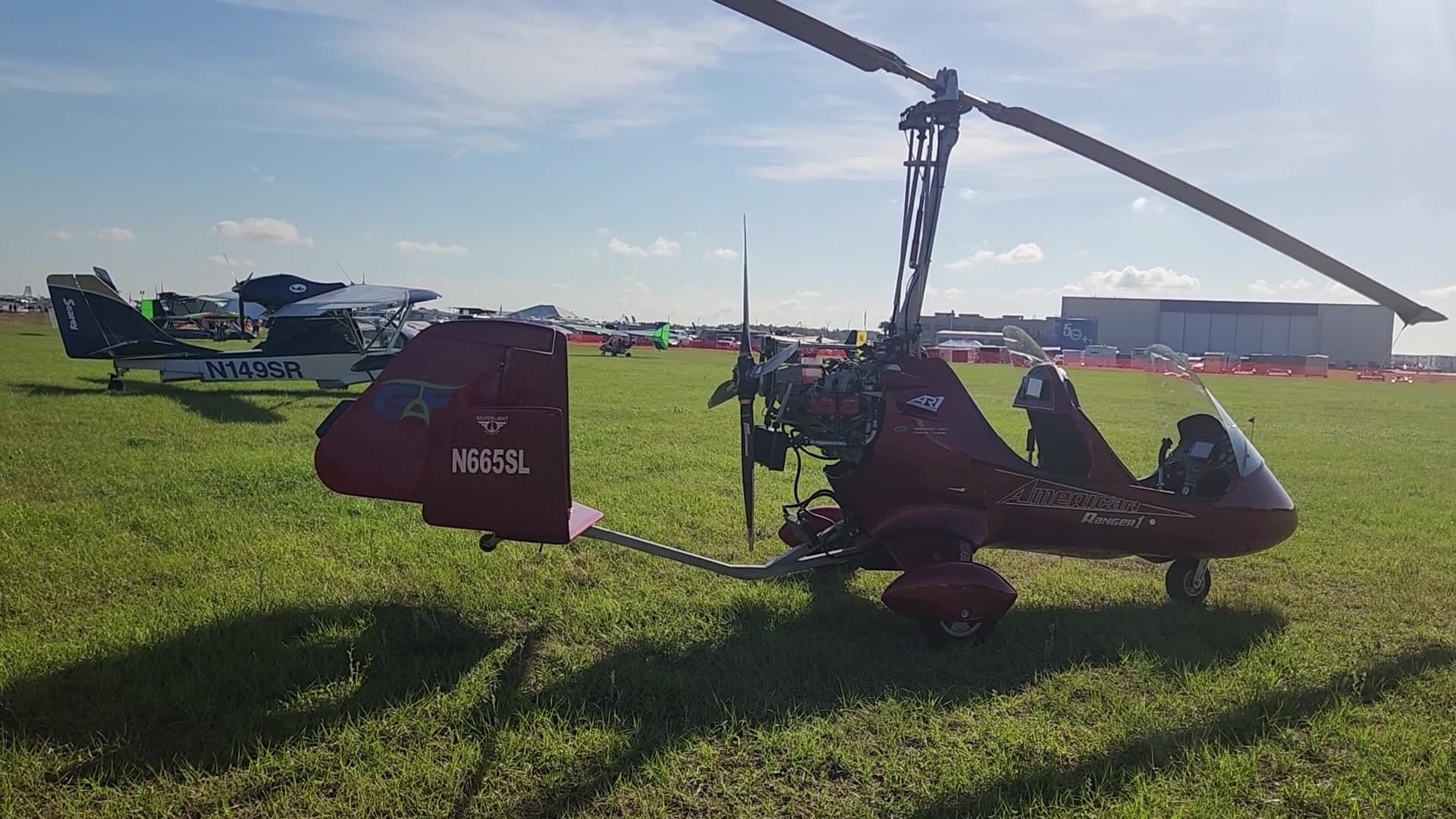 N665SL — Gyrocopter Flt Trng Acad Llc AR-1 at Lakeland Linder Intl