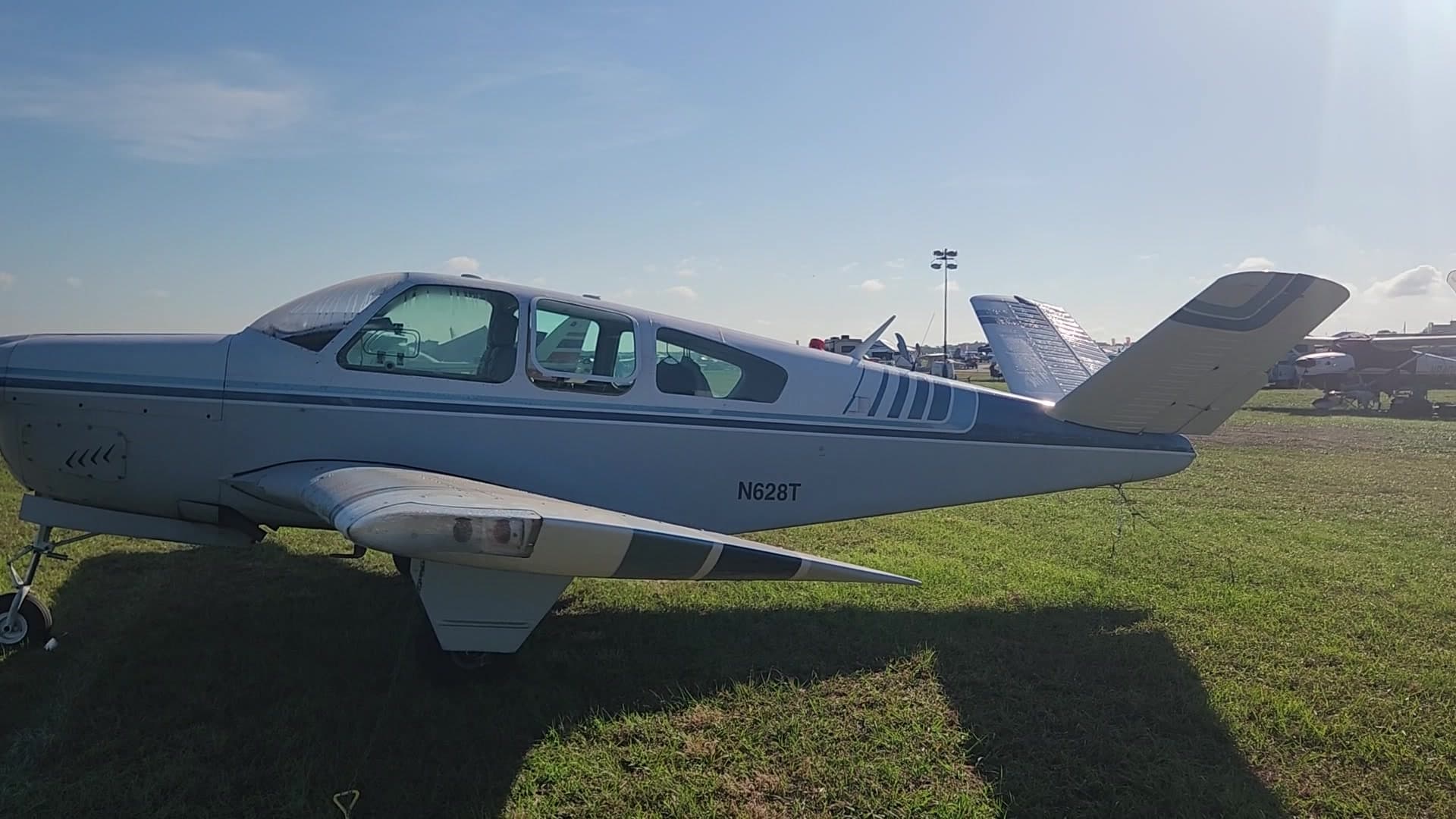 N628T — Beechcraft K35 at Lakeland Linder Intl