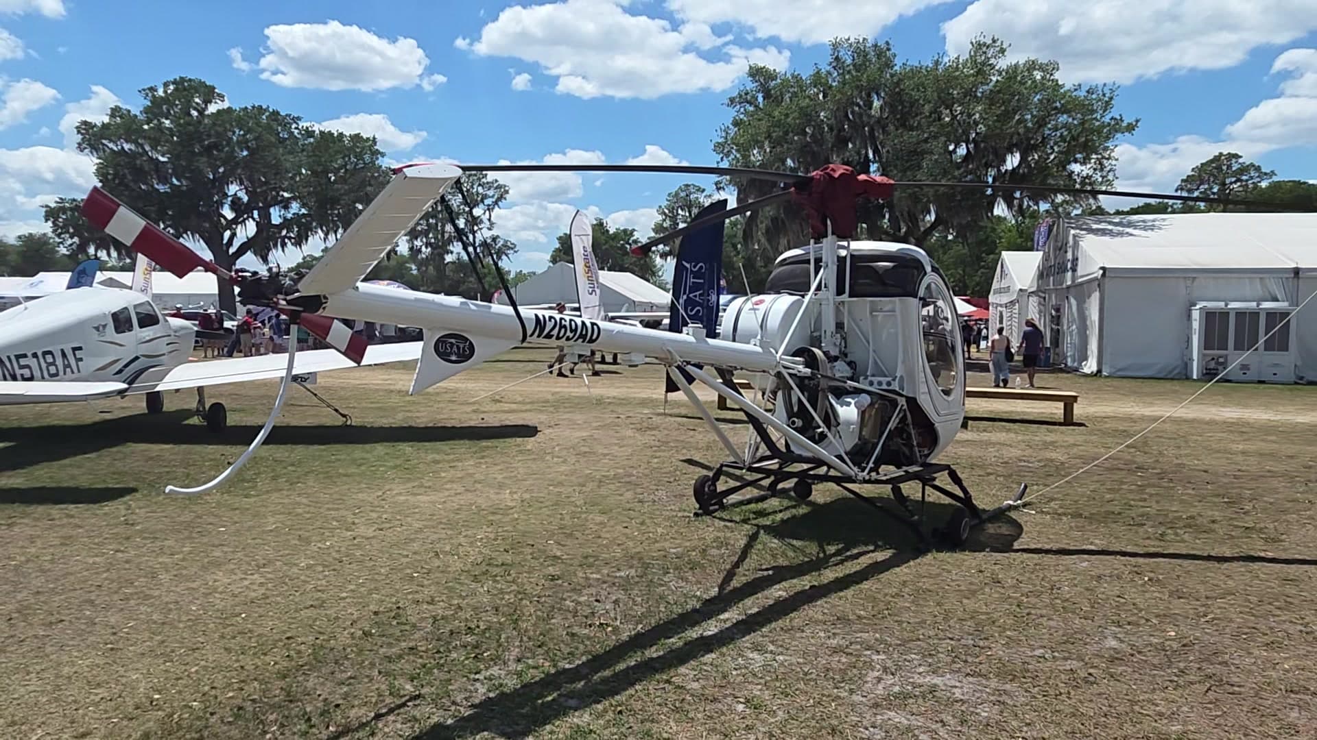 N269AD - Schweizer 300CB helicopter