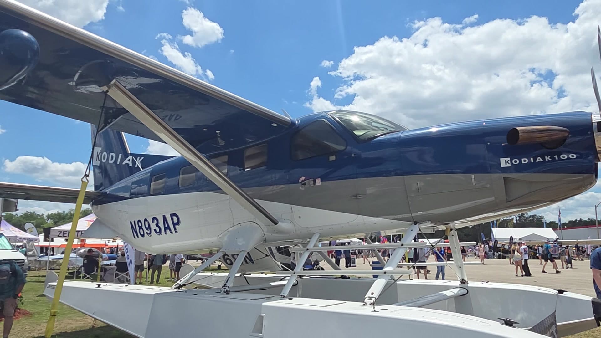 N893AP - Quest Kodiak 100 on Aerocet floats
