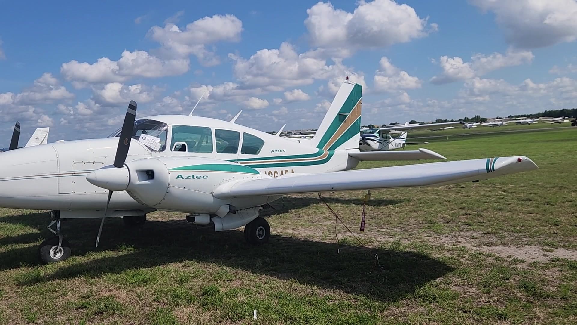 N6645A — Piper PA-23-250 at Lakeland Linder Intl