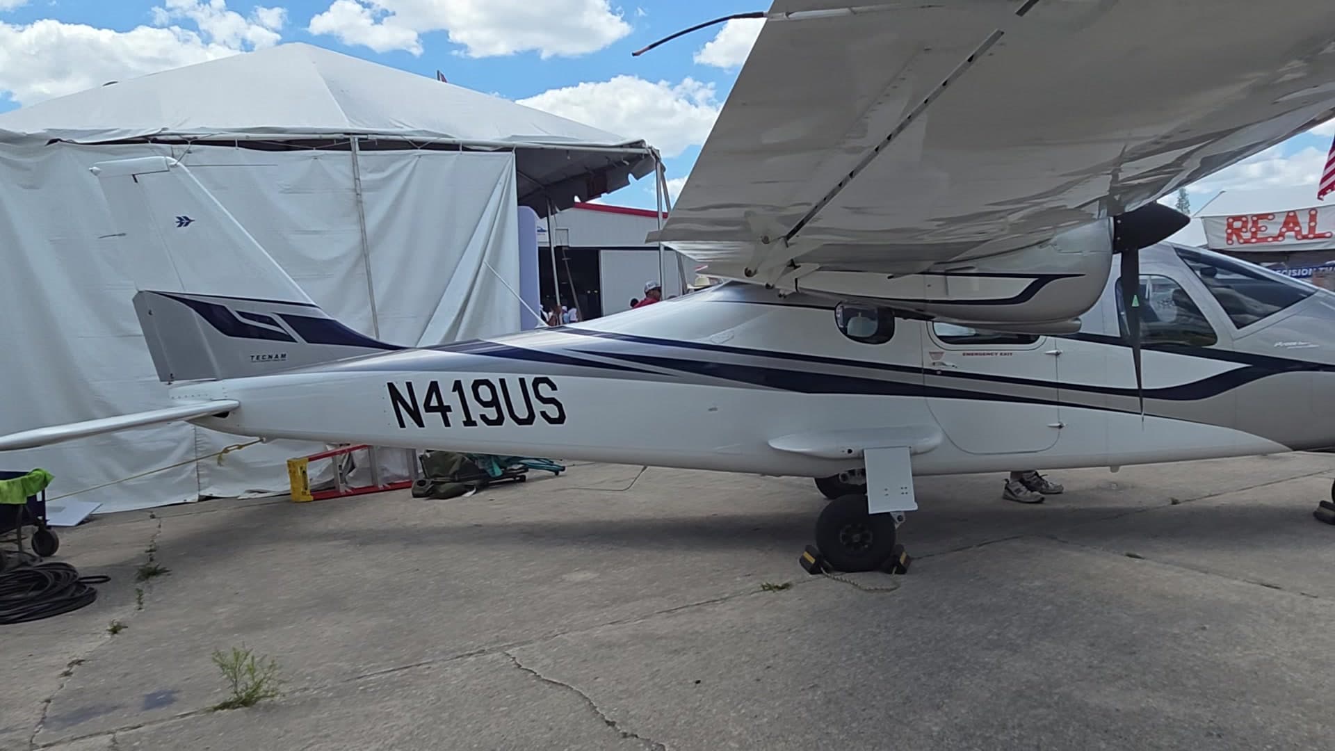 N419US - Tecnam P2012 Traveller