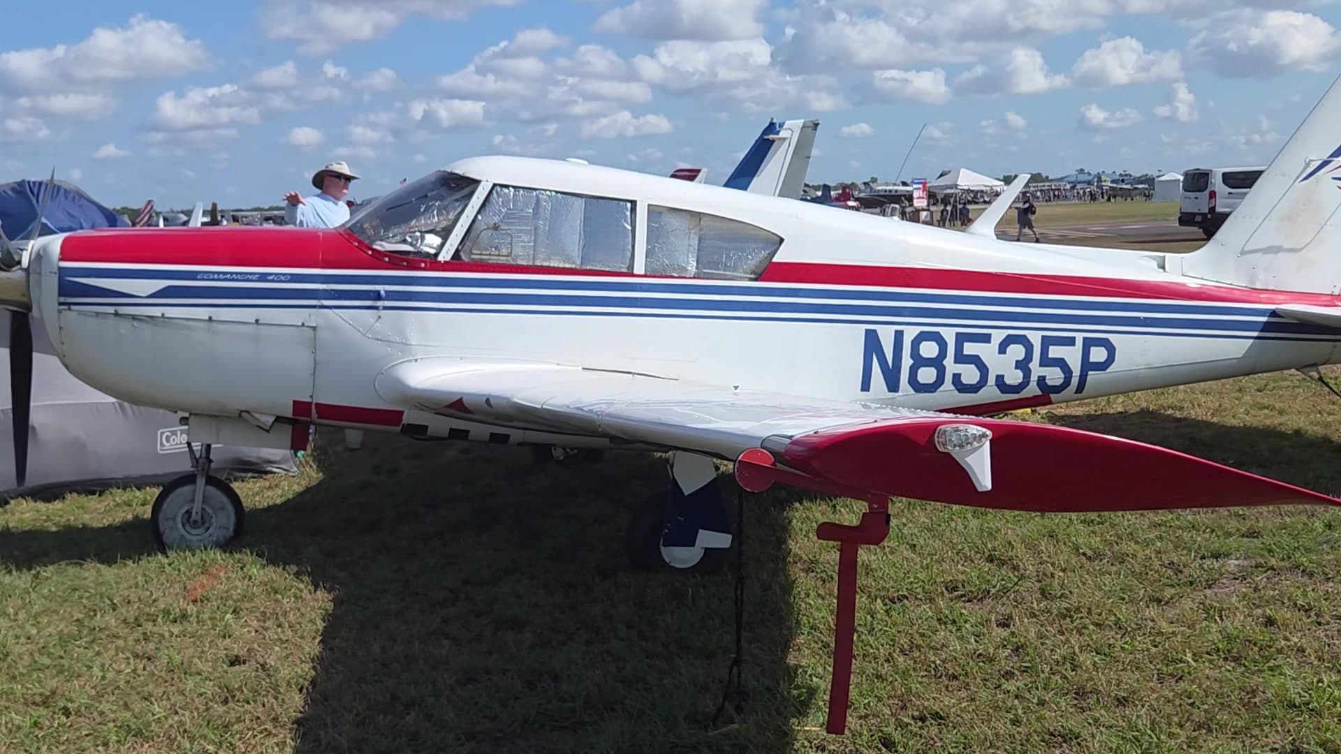N8535P - Piper PA-24-400