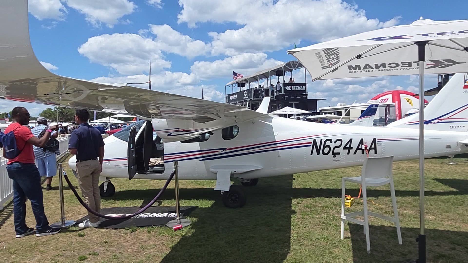 N624AA - Tecnam P2012 Traveller