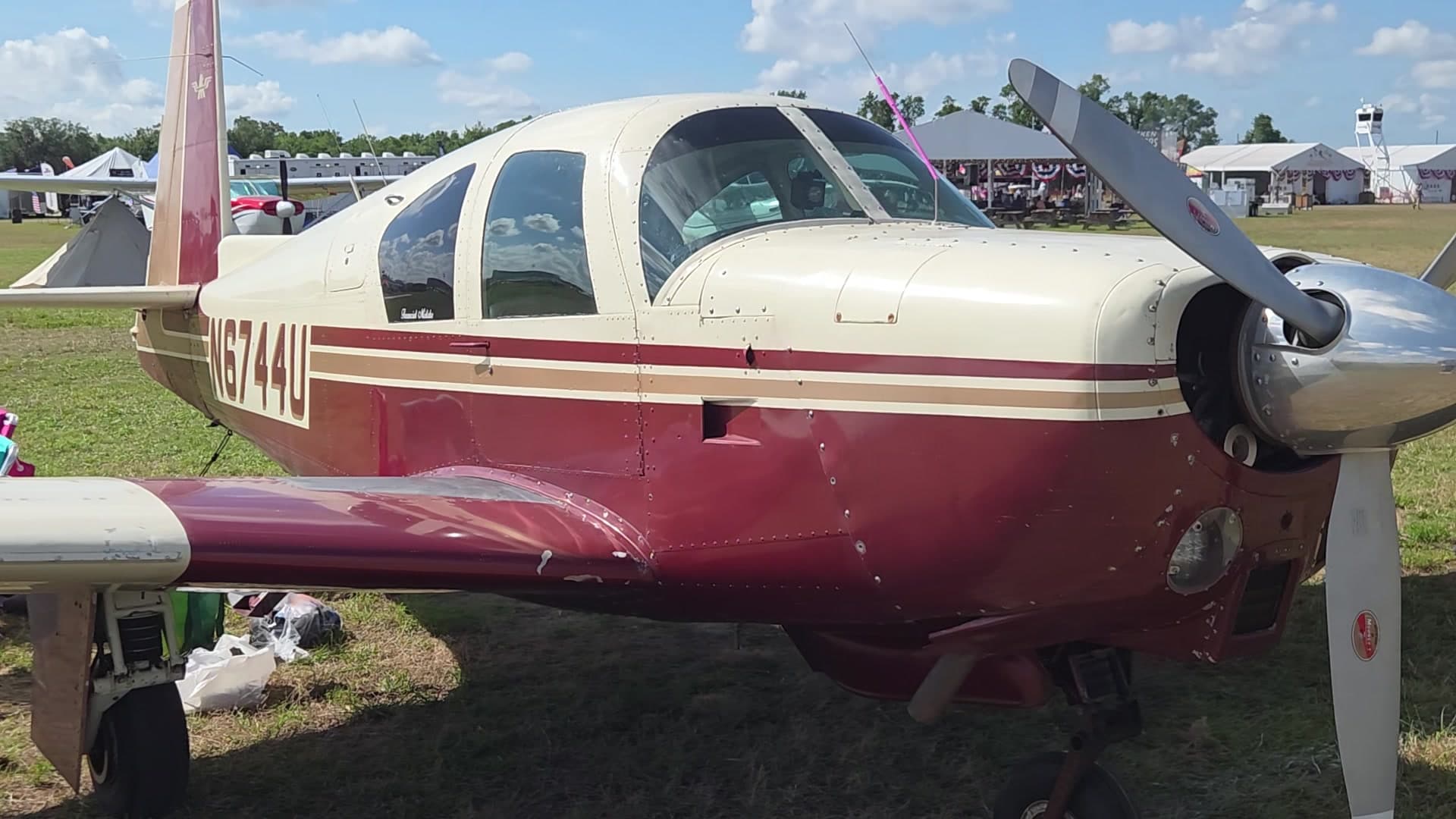 N6744U - Mooney M20D