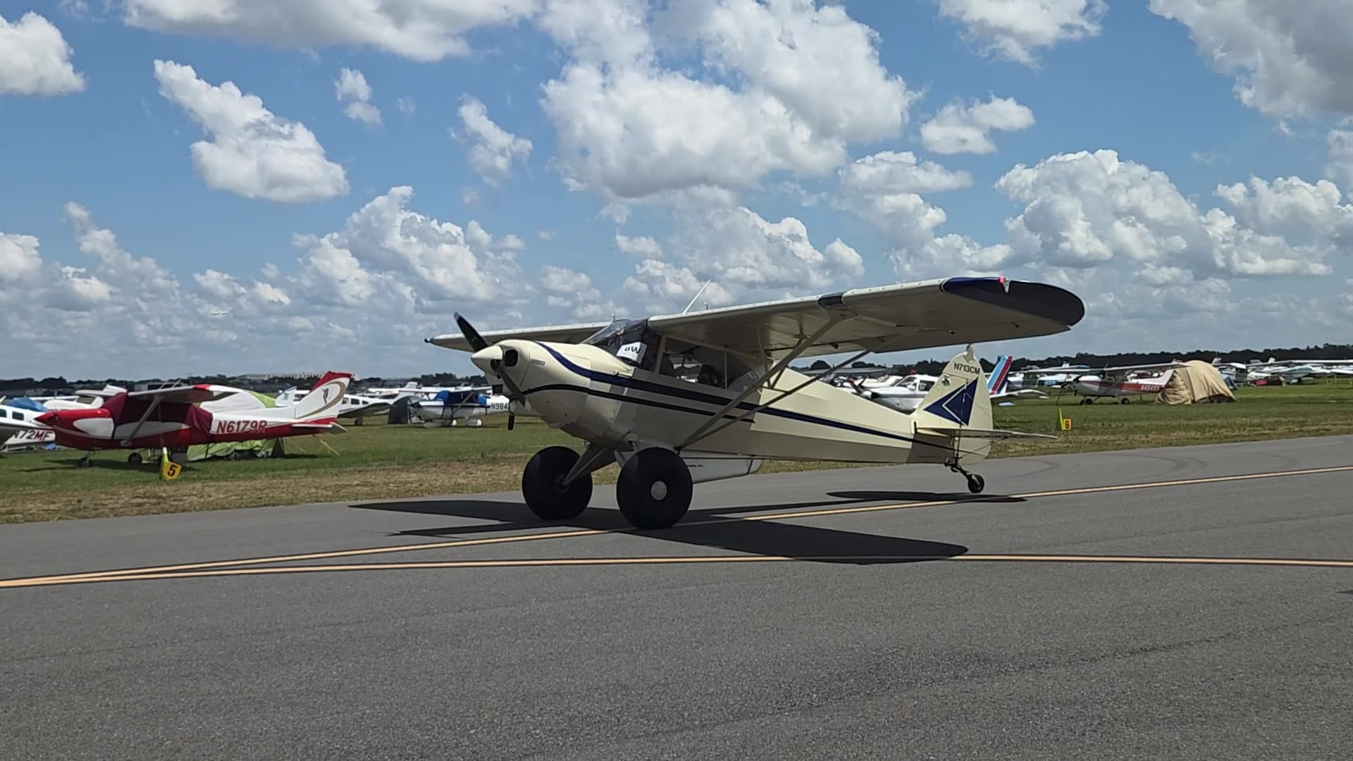 N713CM - Piper PA-18 Super Cub