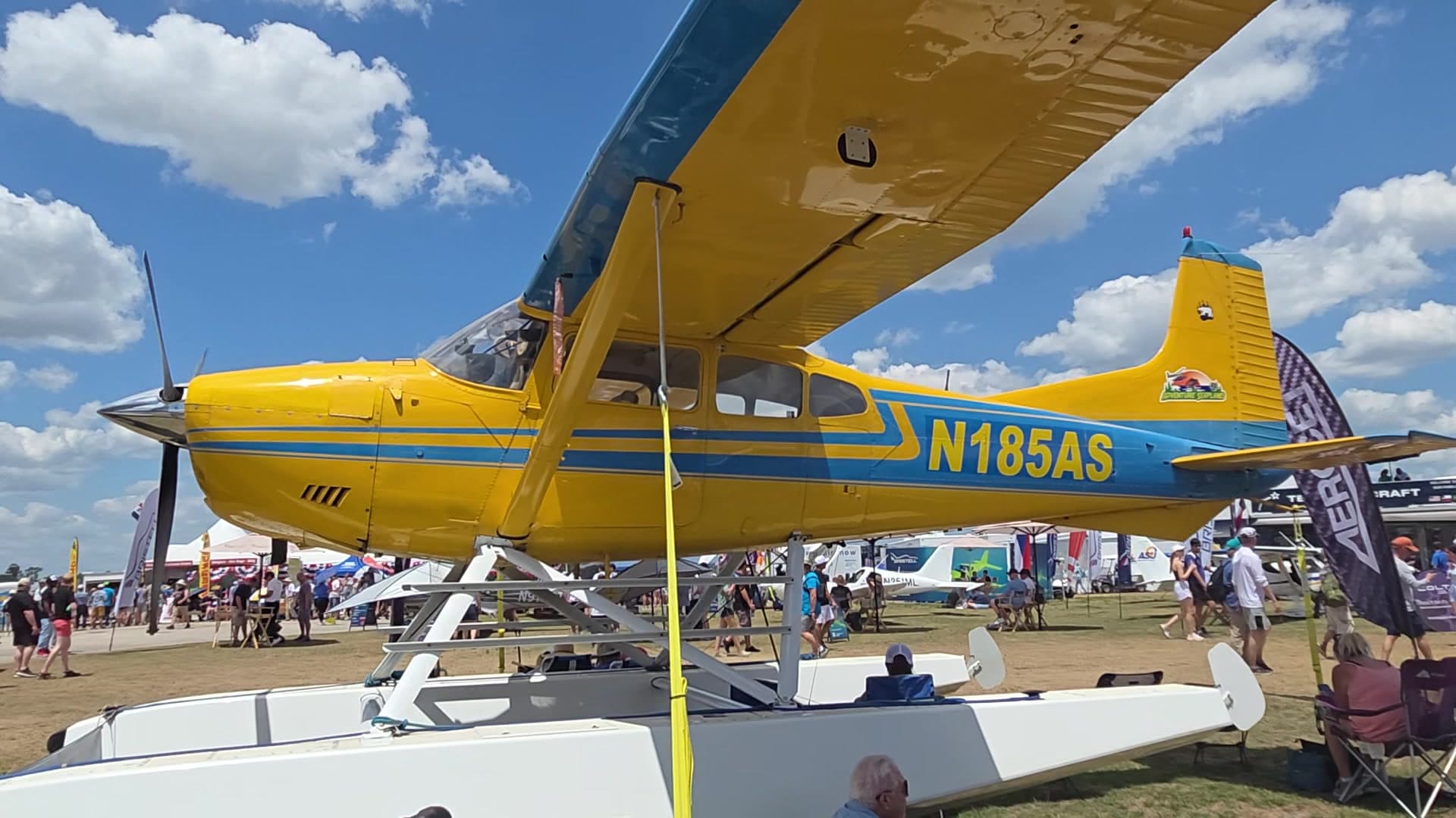 N185AS - Cessna 185 on floats